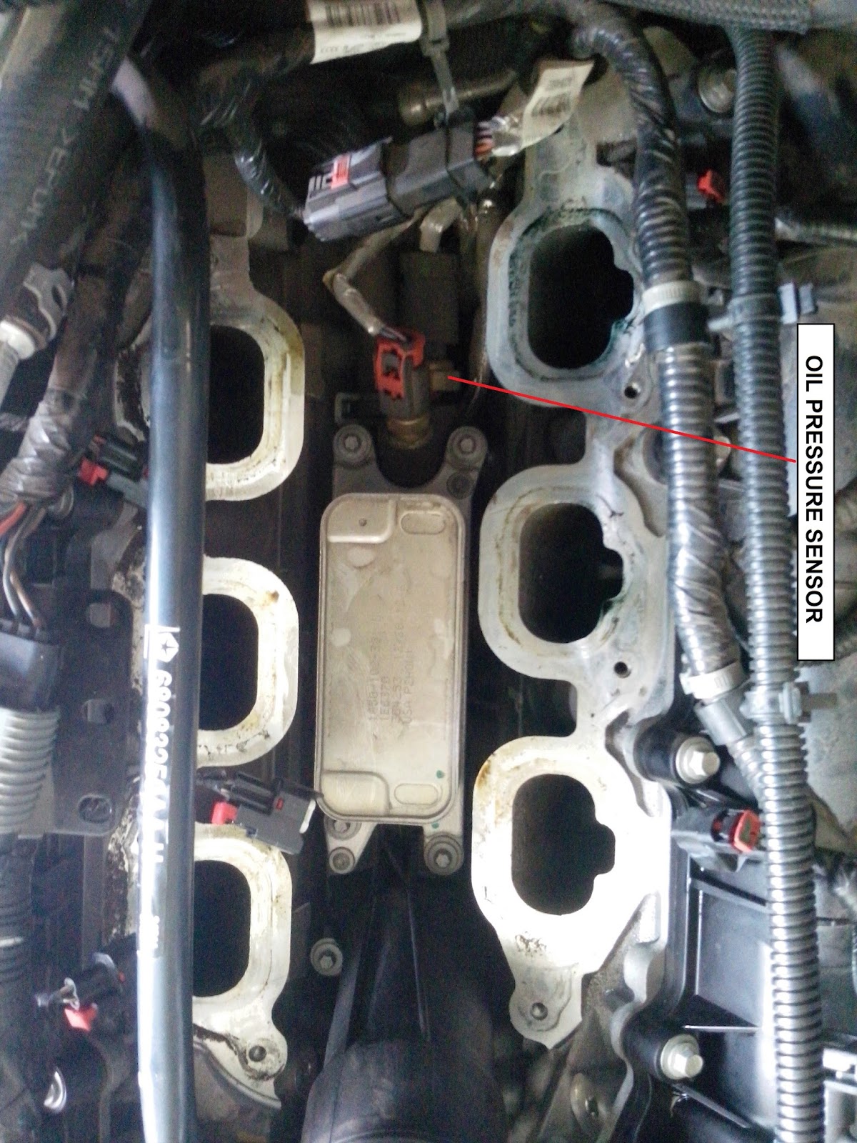 Jeep Wrangler JK V6 DTC P0520 engine oil pressure sensor 
