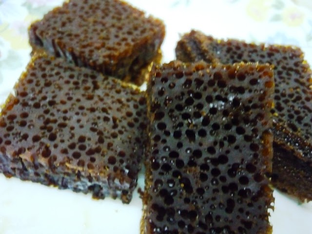 Secangkir teh sepiring kuih: KEK GULA HANGUS