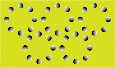 Moving Circle optical illusion