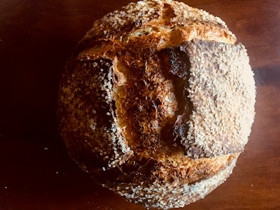 rustic, artisan sourdough boule