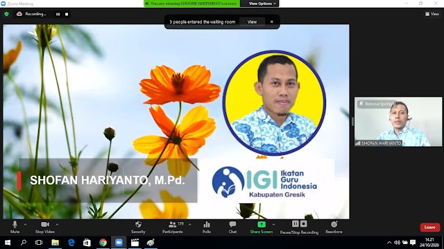 Gugah Imajinasi Guru, IGI Gresik Bagikan Tips Edit Video Pembelajaran