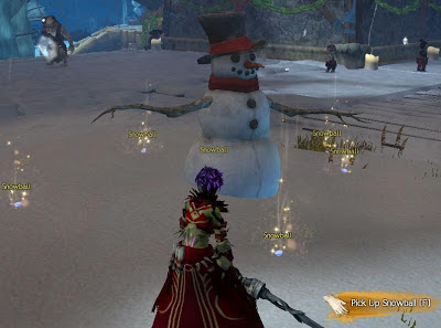 GW2 Guild Wars 2 Wintersday snowball fight magic snow