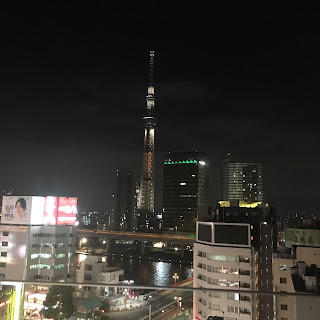 Asakusa Skytree night view 