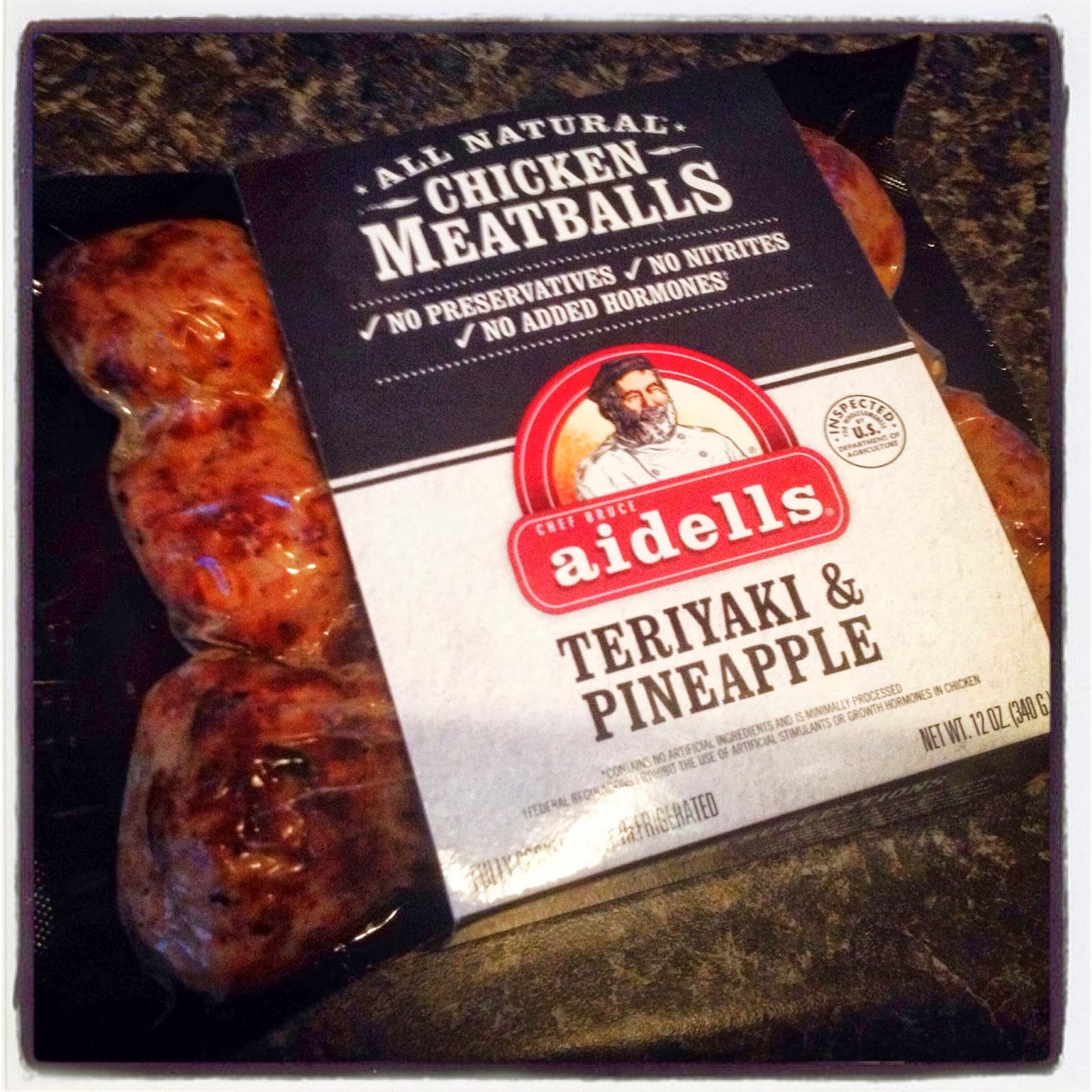 Product Review: Aidells Teriyaki & Pineapple Chicken Meatballs | The Food Hussy!