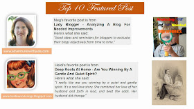 Top 10 Post From Pin It Monday Hop. Lady Blogger - Analyzing A Blog For Needed Improvements. Are You Winning By A Gentle And Quiet Spirit?