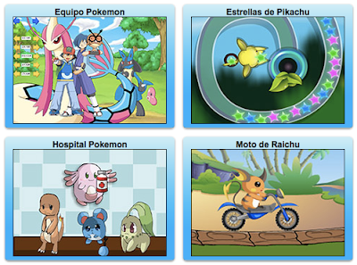 juegos online de pikachu para niños
