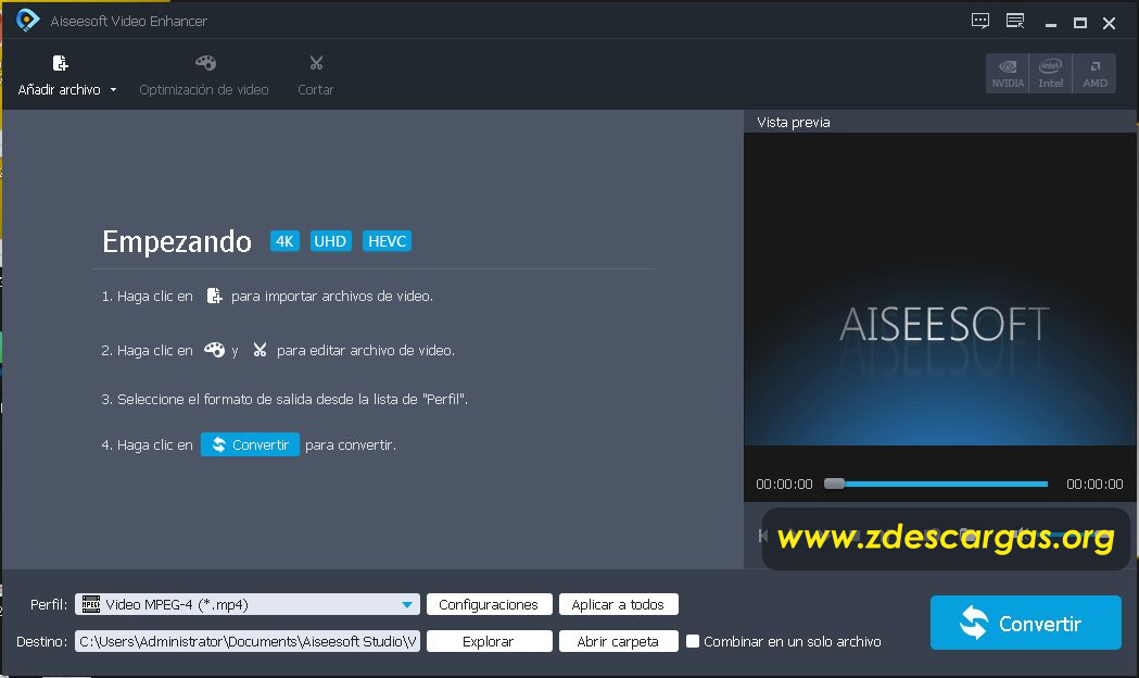 Aiseesoft Video Enhancer Full Español