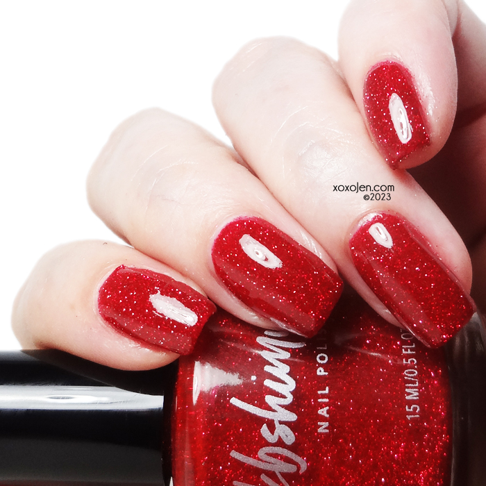 xoxoJen's swatch of KBShimmer Noel It All