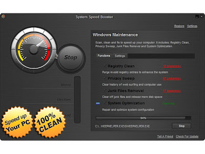 Free Download System Speed Booster 2.9.6.2 Full Version