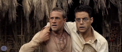 Charlie Hunnam jako Papillon i Rami Malek jako Louis Dega