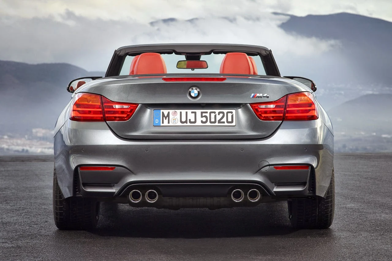 BMW M4 Convertible back