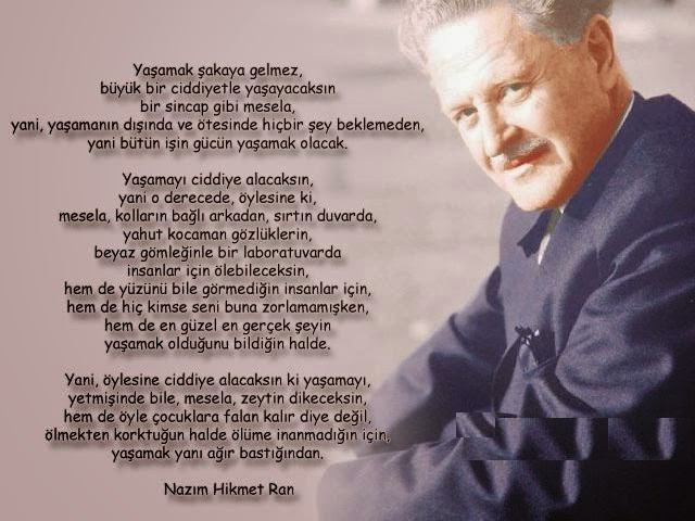 nazım hikmet sözleri