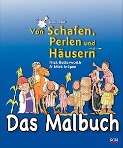 Von Schafen, Perlen und Häusern - Das Malbuch