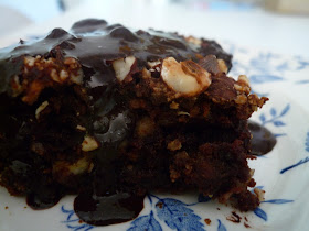 bizcocho chocolate y calabacin