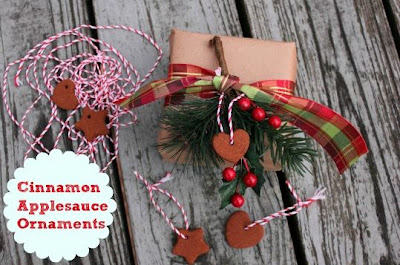 DIY Cinnamon Applesauce Ornaments