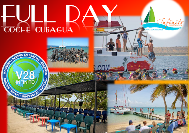 imagen full day coche cubagua agosto 2016