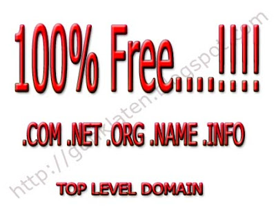 Domain Gratis .COM .NET .INFO .NAME .BIZ Free...!!!!
