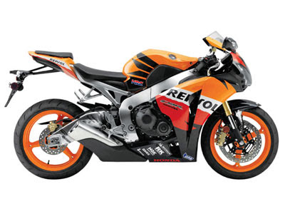 New Honda CBR1000RR Sport Motorcycle 2010