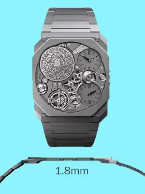 World Thinnest Watch OCTO FINISSIMO (1.8mm)