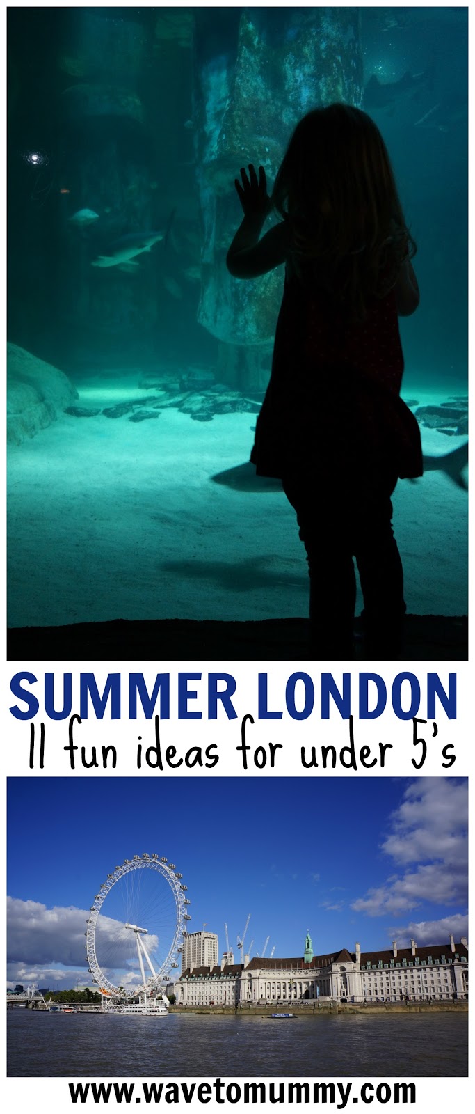 Top tips from a Londoner: 11 fun things to do in London with toddlers and pre-schoolers during the summer. Includes the best attractions for under 5's and several tips for free activities in London too! Recommendations such as London Aquarium, Zoo, museums, shop events and best parks!