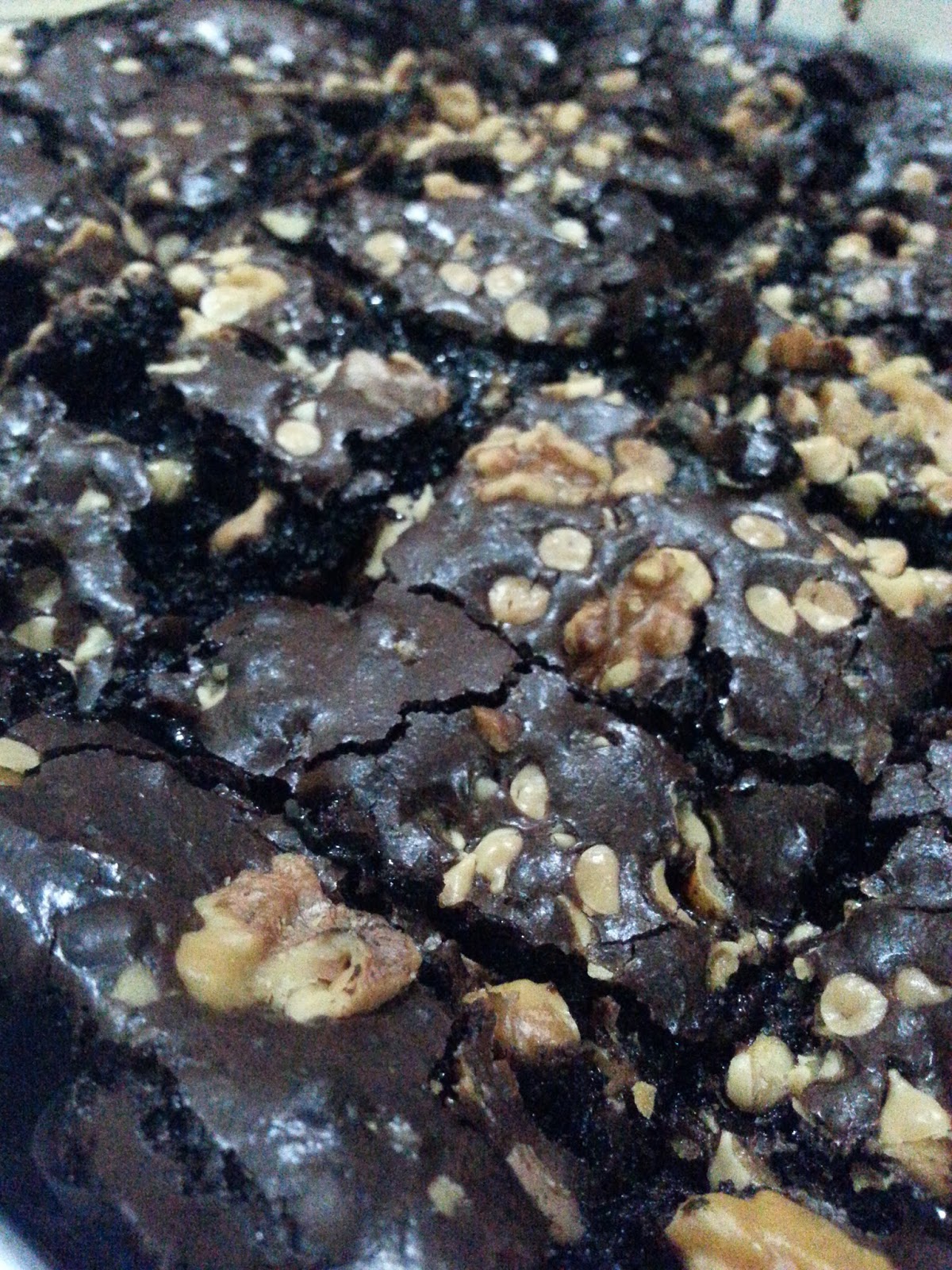 ♥cik siti hajar♥: Resepi Brownies Kedut Kedut