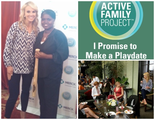 Meeting Elisabeth Hasselbeck Talks about The Active Family Project