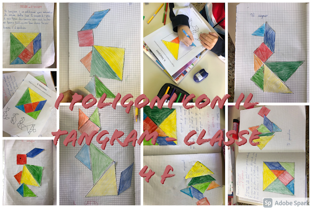 I poligoni con il Tangram - Classe 4 F - Scuola primaria - Ambrosini