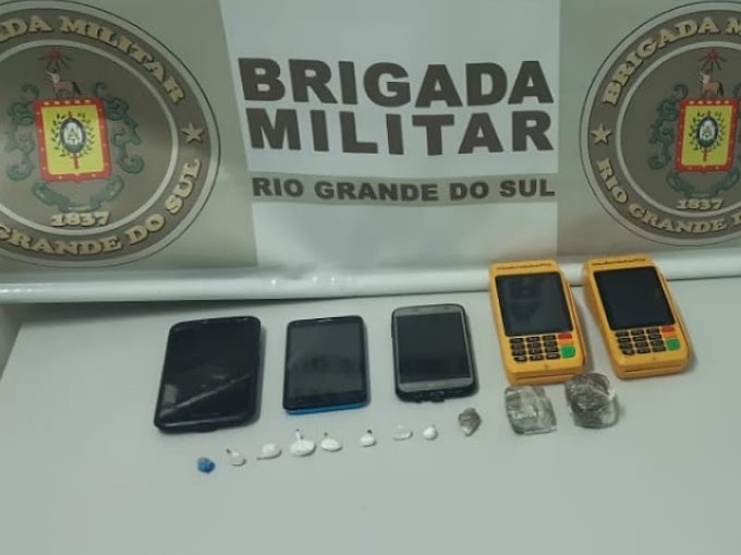 Homem de 25 anos é preso por tráfico de drogas no bairro Barnabé em Gravataí
