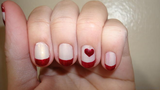 13. Valentine's Day Nail Designs Ideas -how To Decorate Nails