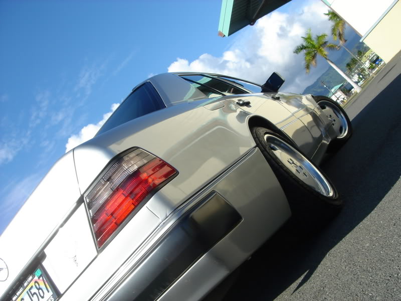 MercedesBenz 500E W124 USA HEADLIGHTS