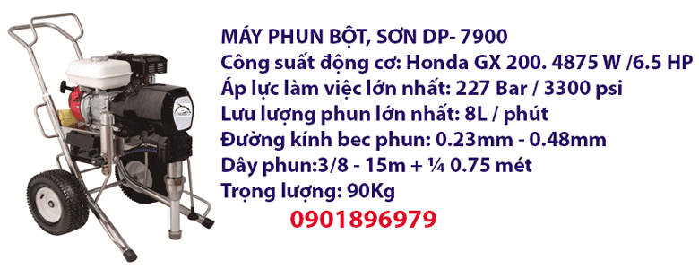 MÁY PHUN BỘT, SƠN DP- 7900