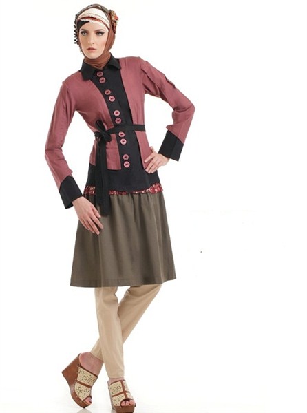Model Baju Kerja Muslimah Terbaru 2017 dan 2018