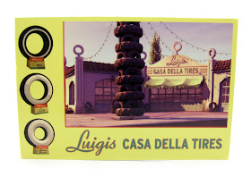 cars land postcards 