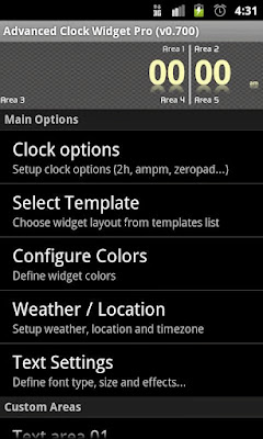 [Apps] Advanced Clock Widget Pro v0.762 APK