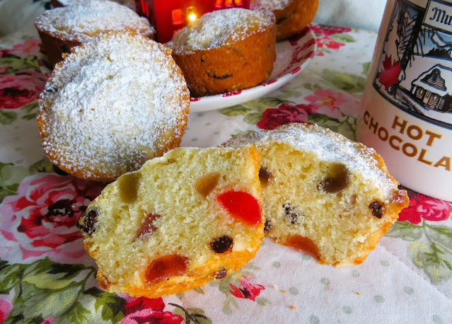 Chocolate Chip Cherry Cakes