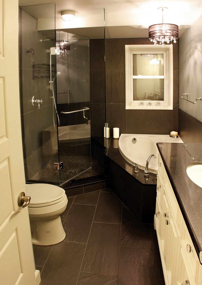 Bathroom Design In Small Space | Home Decorating ...