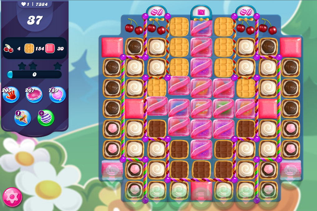 Candy Crush Saga level 7384