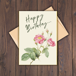 Roses,Birthday,Card,