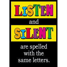 Listen-silent-same-letters