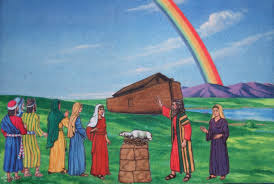 Noah and the rainbow