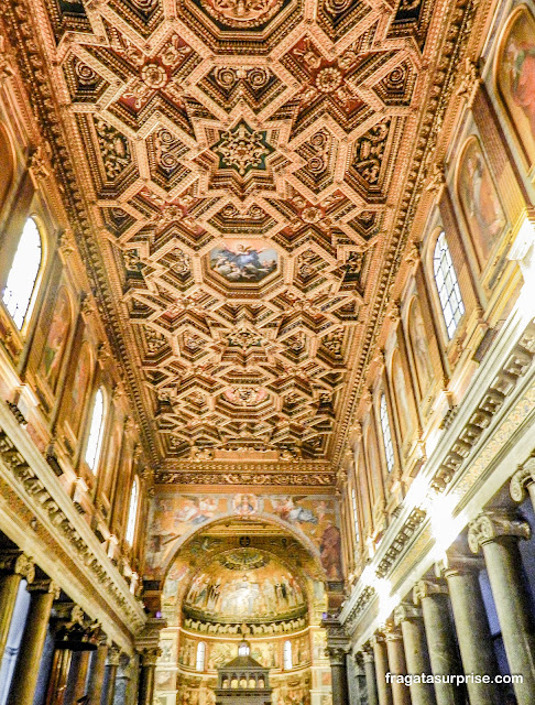 Igreja de Santa Maria in Trastevere em Roma