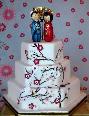 Japanese wedding cake