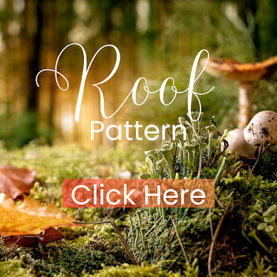 picture of a fairy tale forest with the words Roof Pattern Click Here.