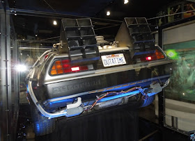 Back to Future DeLorean Time Machine trunk