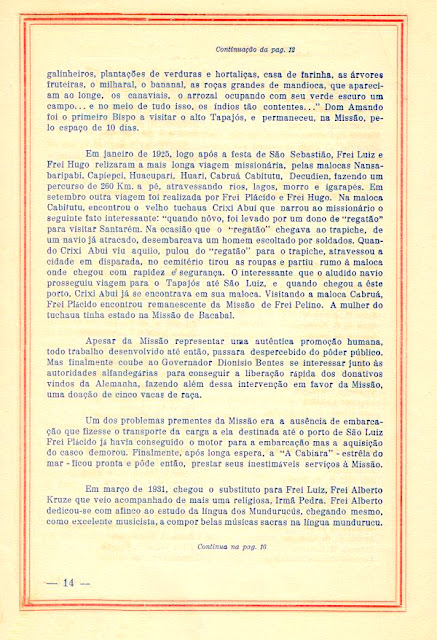 PROGRAMA DA FESTA DE NOSSA SENHORA DA CONCEIÇÃO - 1970 - PAG 14