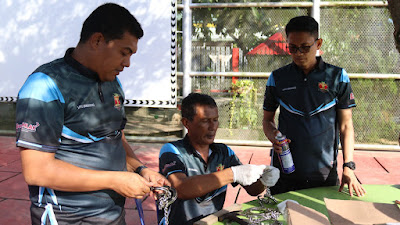 Lapas Bangkinang Gelar Perawatan Alat Keamanan