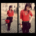 Red & Black & Wytłaczane Wzory