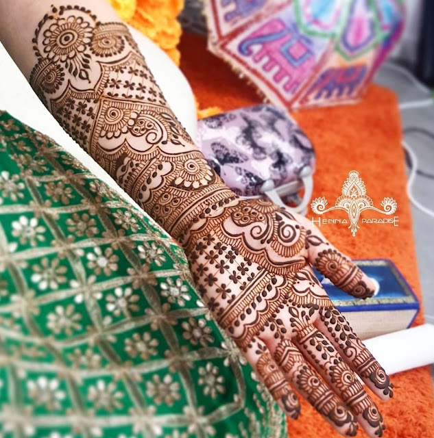 10 Easy Bridal Finger Henna Mehndi Designs Buy Lehenga Choli Online