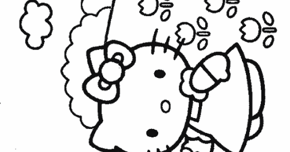 Download Coloring & Activity Pages: Hello Kitty & Friend Coloring Page