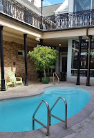 rooftop swimming pool at Hotel Magnolia near Orange Beach AL